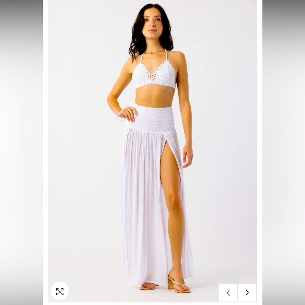 Tiare Hawaii Elena Skirt + Crochet Top Set